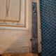 Pair of old molded communication doors