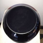 Amethyst blown glass vase art deco
