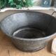 Bassine en zinc