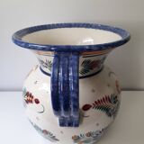 Large HB Henriot Quimper vase