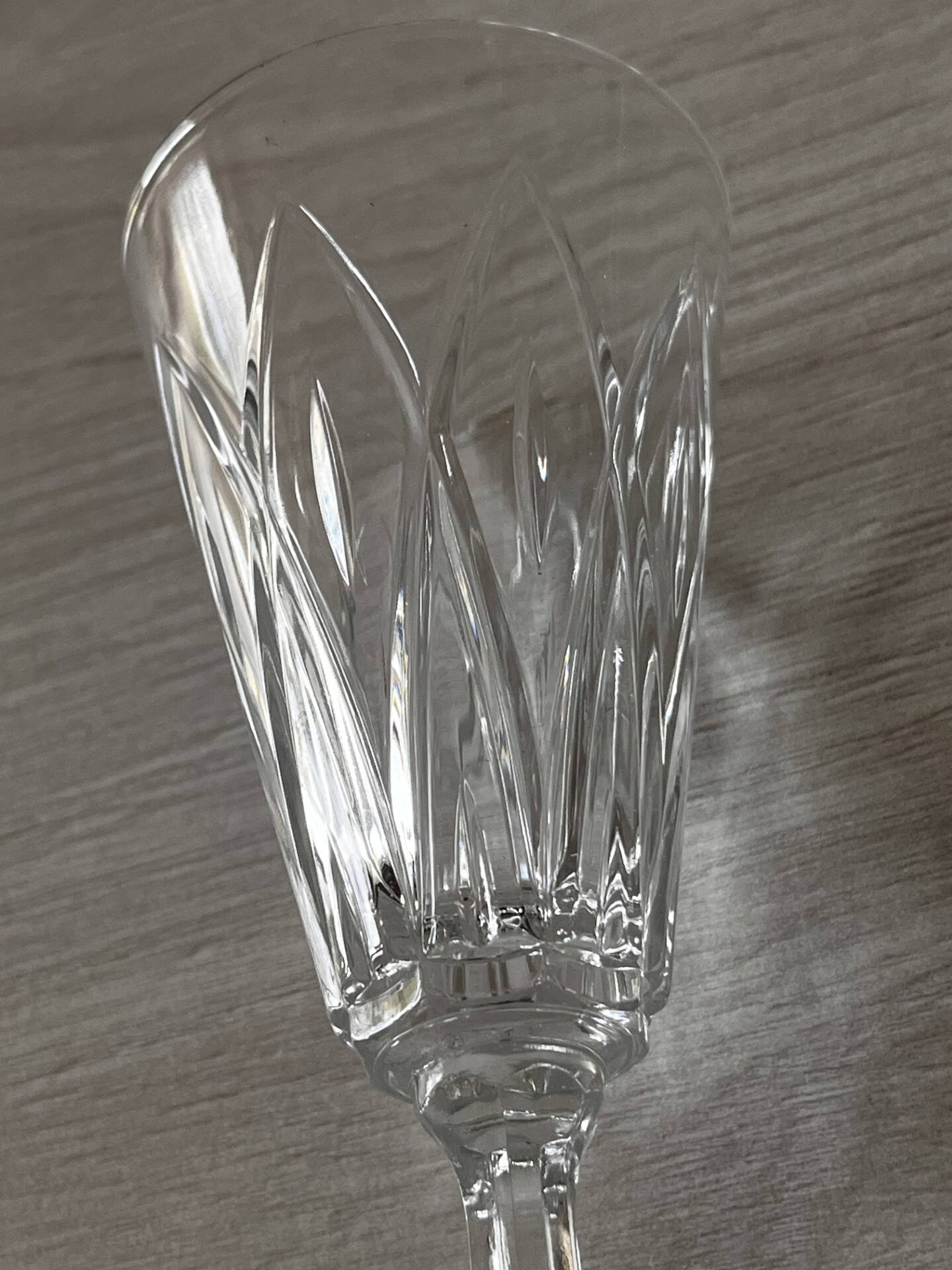 Set of 8 champagne flutes