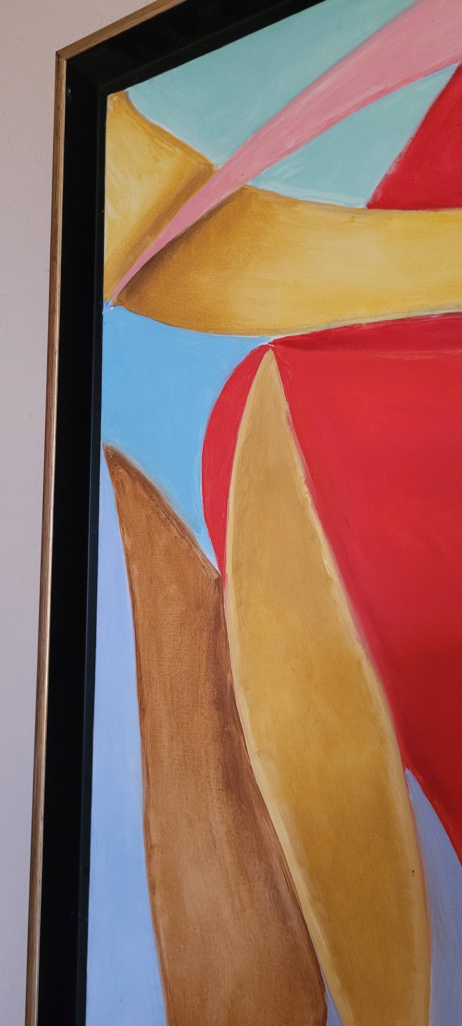 Pair of oils on canvas by lucille terouanne