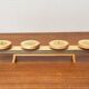 Mid-century wooden candlestick, 1960s