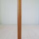 Modern sculptural Scandinavian floor lamp in pine by Uno Kristiansson, Sweden, 1970s.