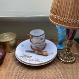 Braided rattan top, 32 x 46 cm