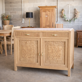 Art Deco buffet in pink marble