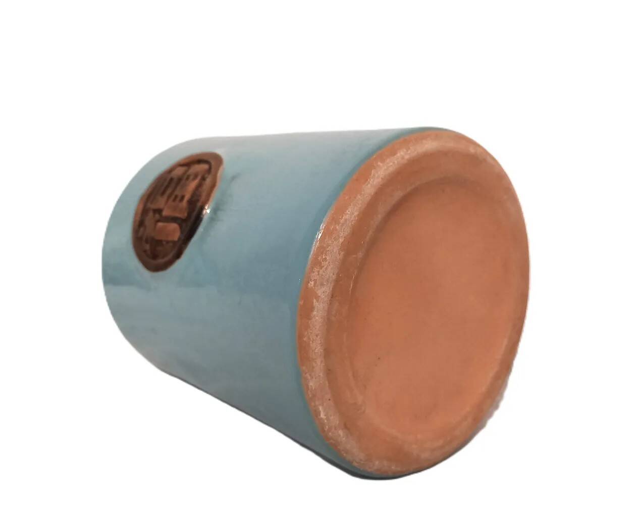 Vase bleu style asiatique
