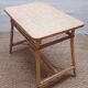 Set desk and armchair child rattan wicker 70s