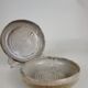 2 plats en creux en grès Pierre lion