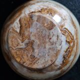 Jade egg cups and bowl 70'
