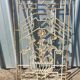 Art deco cast iron door grille