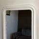Miroir Louis Philippe at the end of the 19th century. 90x68. White.