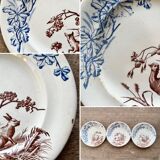Set number 2 of 3 plates Terre de fer Clairefontaine