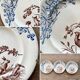 Set numéro 2 de 3 assiettes Terre de fer Clairefontaine