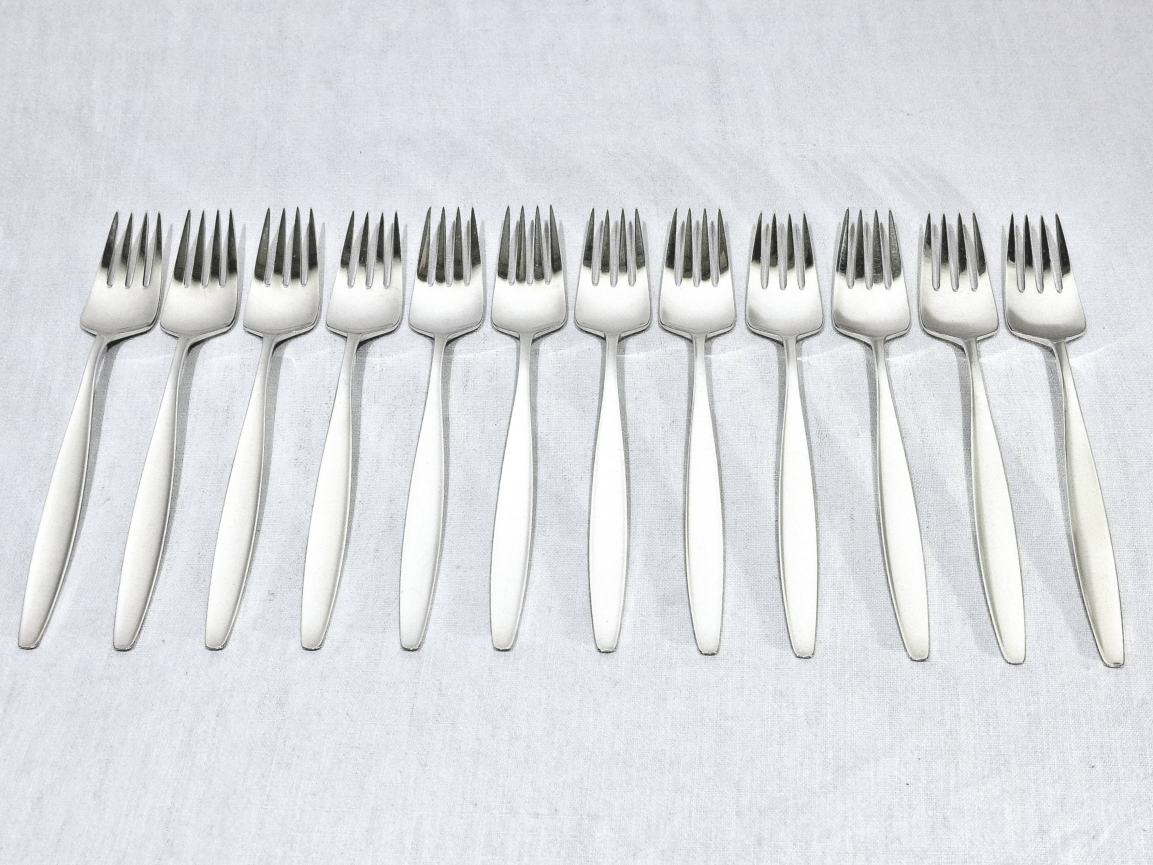 Georg jensen cutlery - cypress model - 133 pieces, sterling silver