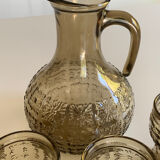 Vintage pitcher glasses