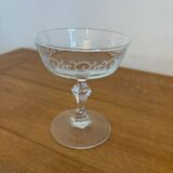 Crystal champagne glass