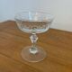 Crystal champagne glass