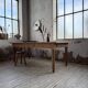 Table de ferme en merisier