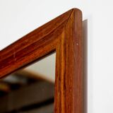 Miroir encadré en palissandre du Danemark, années 1960 (MK9091)