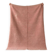 Handmade Berber rug with pink patterns, size 1.5/2.5 m.