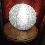 Lampe boule en verre vintage