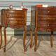 Louis XV bedside table in walnut