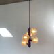 Lampe à suspension space age lumière violette