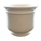 Classic white pot cover