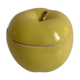 Boîte en céramique émaillée jaune en forme de pomme, 1970