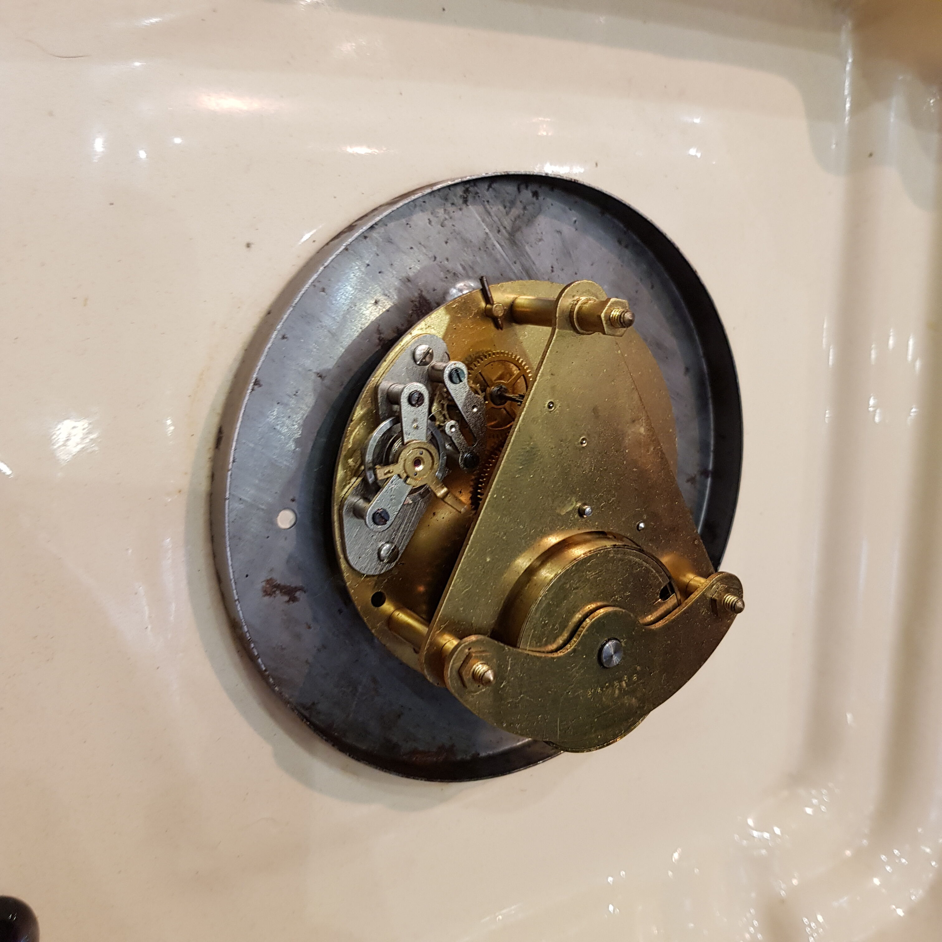 Ceramic wall clock Bayard