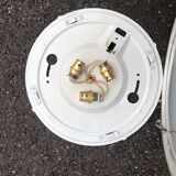 70s holophane wall sconce