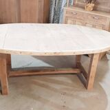 Table de ferme ovale
