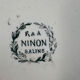 Set of 19 deep plates in ironstone Ninon 24cm