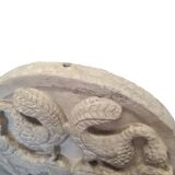 2 médaillons en plâtre d'œuvres du XIIe siècle, XXe siècle