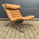 Arne norell ari lounge chair, camel cognac leder nieuwstaat!