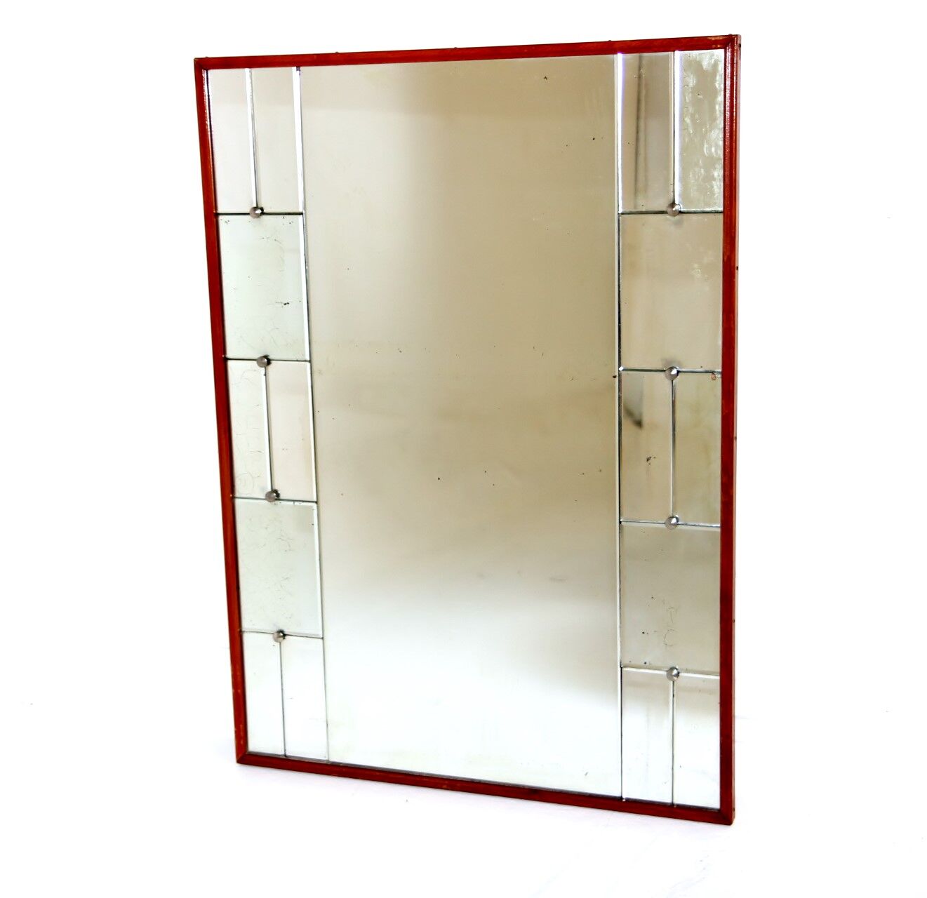 Beech mirror, Sweden, 1960, 96x68cm