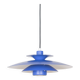 Danish vintage pendant lamp Donau by Kurt Wiborg, Jeka, 1980s