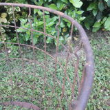 Basket basket h58 d59cm industrial iron