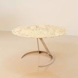 Vform design table produced by Euro International Steel Furniture