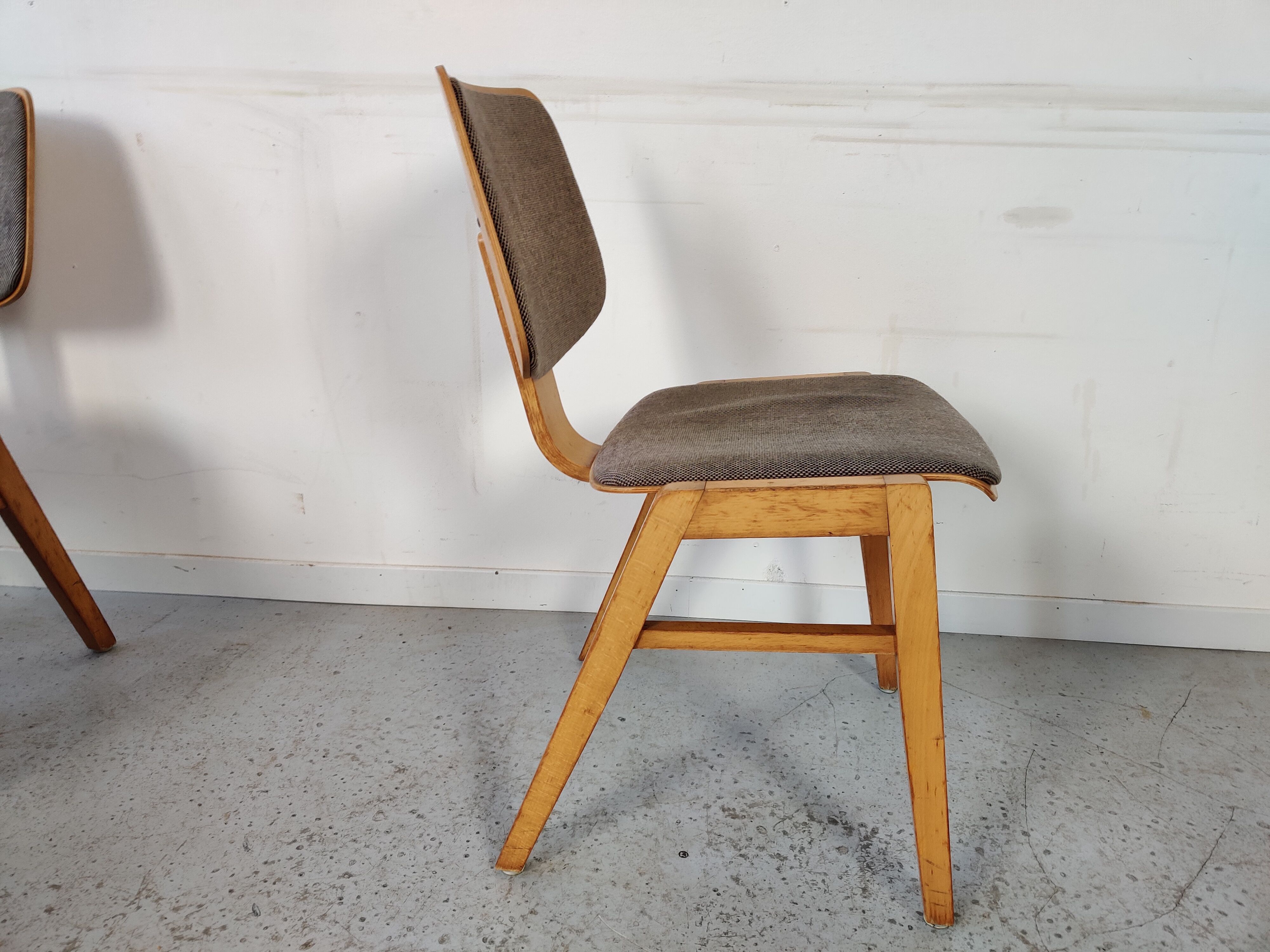 6 vintage Scandinavian chairs 70s