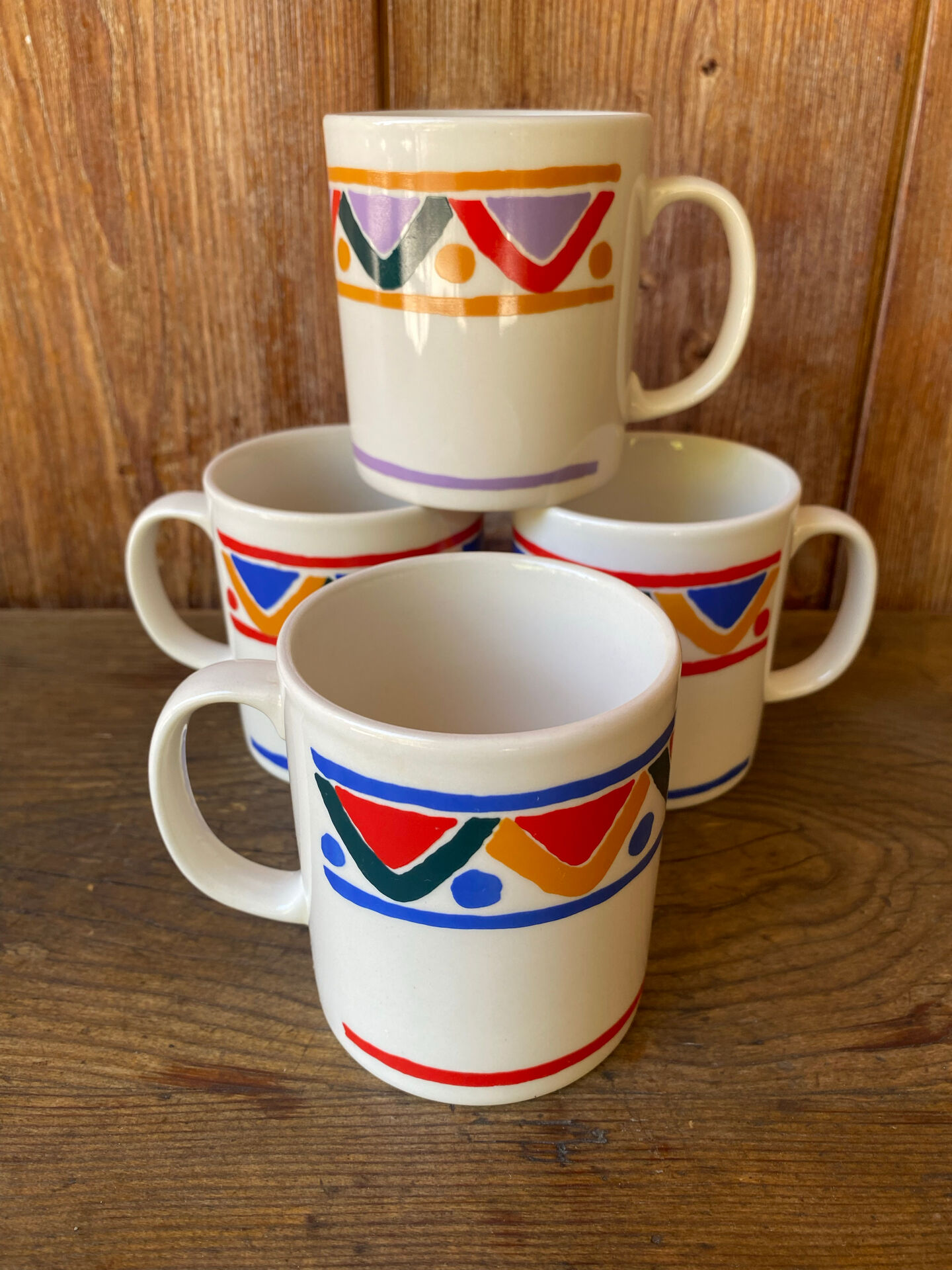 Vintage mobile mug
