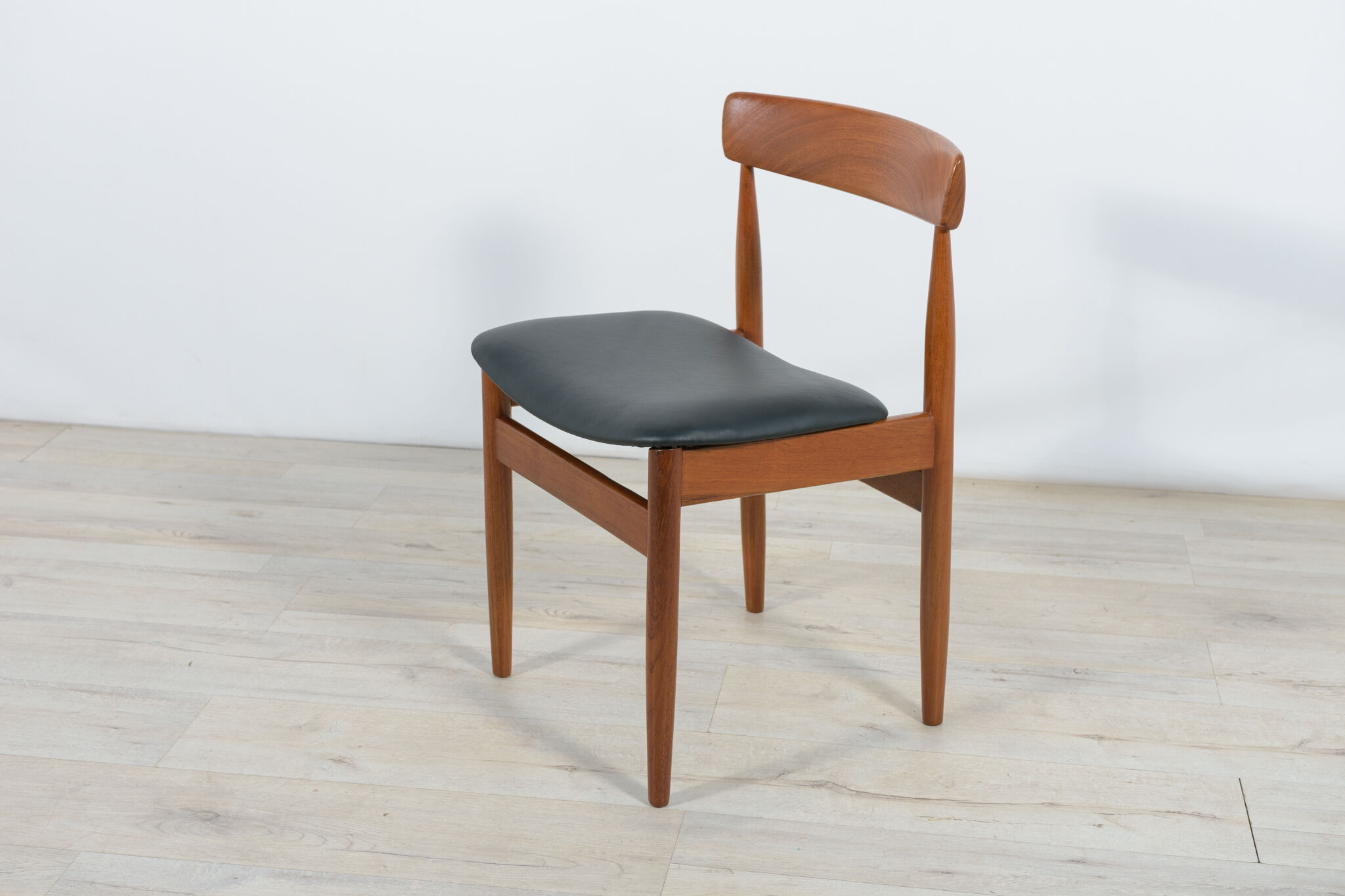 Mid-century teak dining chairs, 1960s, set of 4