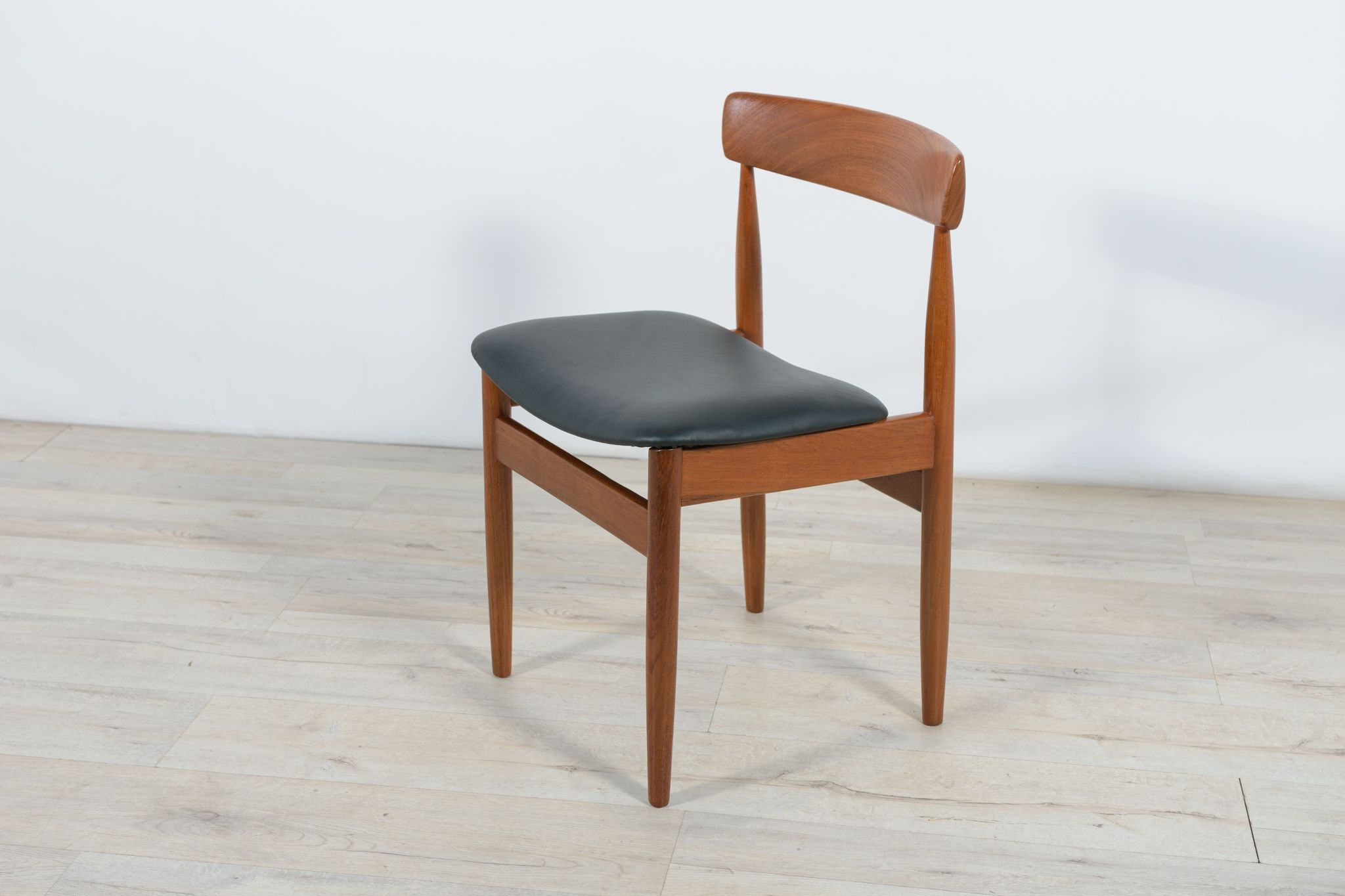 Mid-century teak dining chairs, 1960s, set of 4