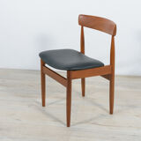 Mid-century teak dining chairs, 1960s, set of 4