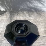 4 black egg cups 1970