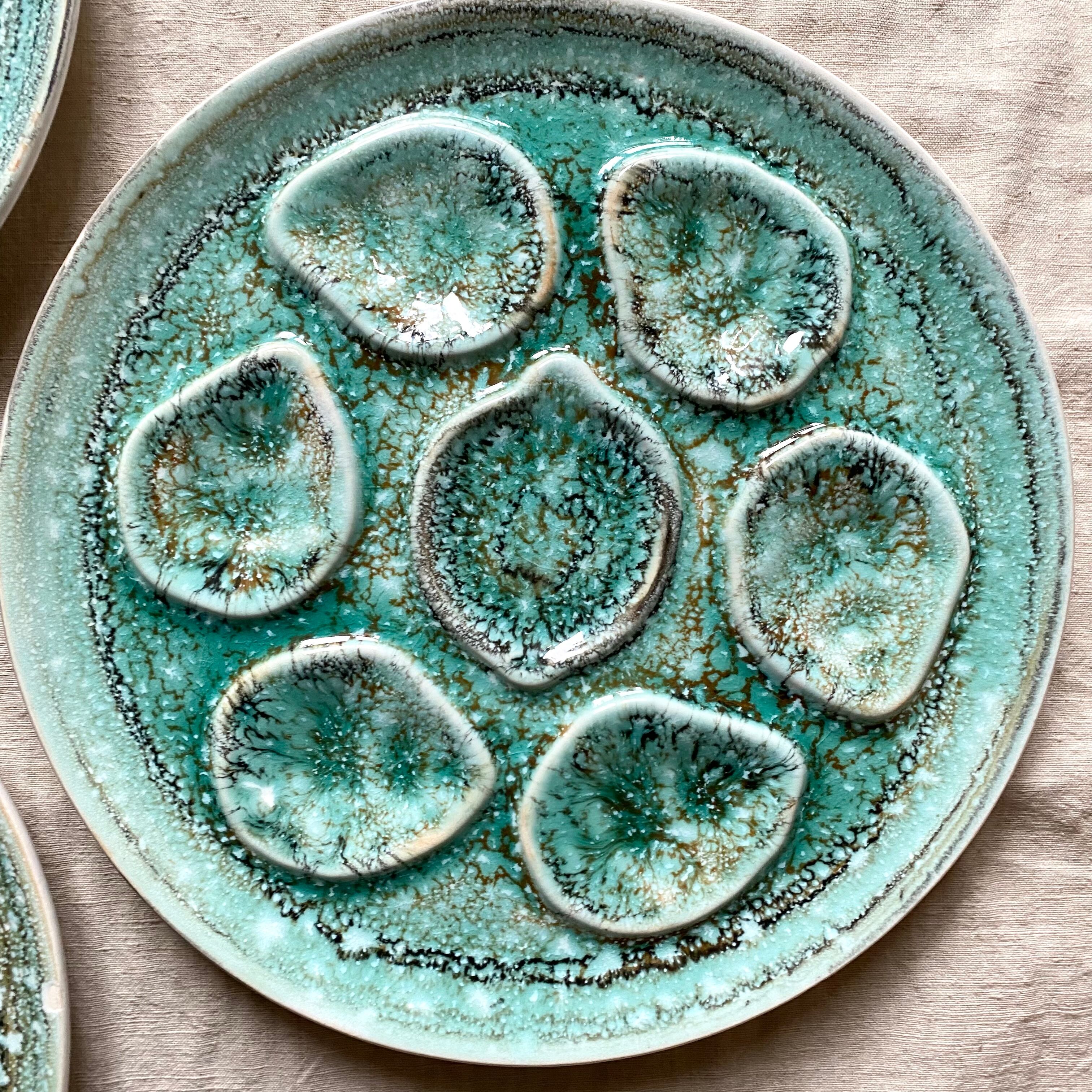 Niderviller oyster plates x12