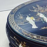 Chinese Coffee Table with 6 Matching Stools