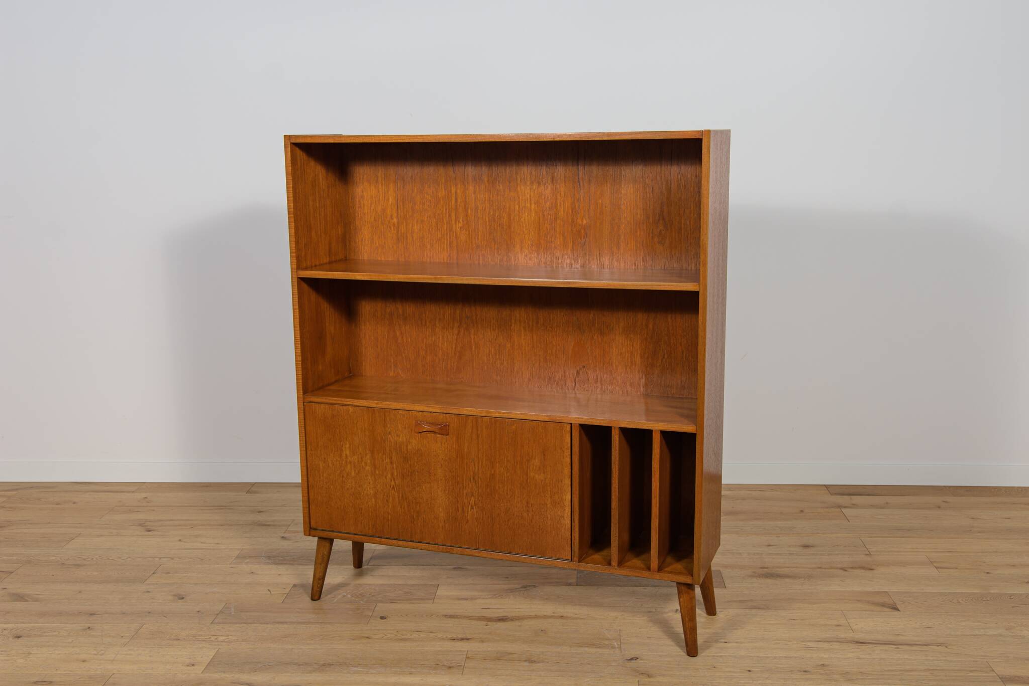Mid-Century Teak Shelf, Denmark, 1970s