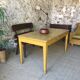 Vintage oak farm table